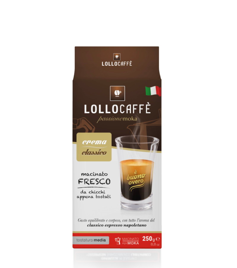 Lollo Caffe Crema Classico 250 gr (Filtre)